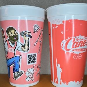 Post Malone Week 3 & 4 Raising Cane's Illustrated Cups